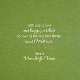 Christmas Card for Grandma & Grandad – Open Verse 075 Festive Design